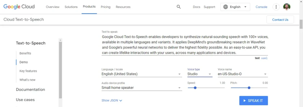 How to Use Google Cloud Text-to-Speech AI